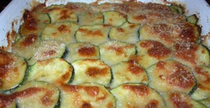 Parmigiana di zucchine dietetica